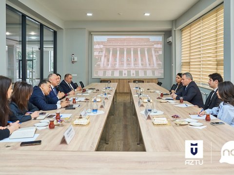 &ldquo;Nar&rdquo; və AzTU əməkdaşlıq istiqamətlərini&nbsp;müəyyənləşdirdi - FOTO