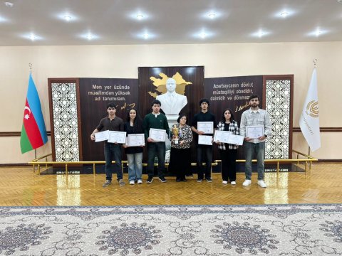 Gəncə Dövlət Universitetinin komandası qalib oldu