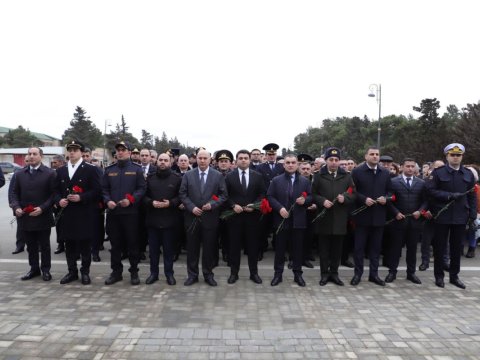 Neftçalada Xocalı soyqırımının 34-cü ildönümü qeyd olunub -&nbsp;FOTOLAR