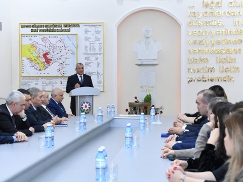 Dövlət Komitəsində Xocalı soyqırımının 34-cü ildönümü anıldı