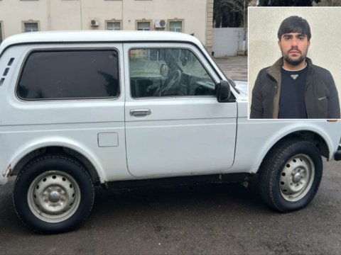 Narkotikin təsiri altında maşın sürən şəxs həbs edildi