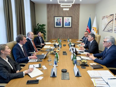 Zakir İbrahimov &ldquo;Wood Mackenzie&rdquo;nin vitse-prezidenti ilə görüşdü