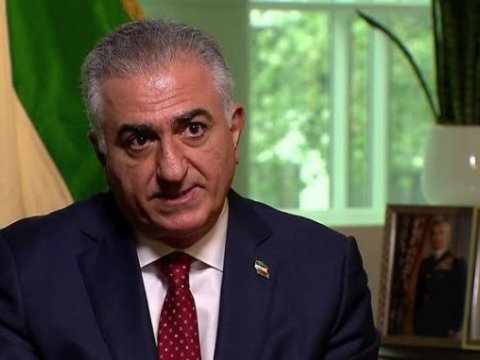 Rza Pəhləvi İran xalqına müraciət etdi