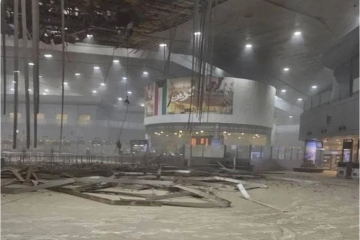 İran Küveyt Beynəlxalq Hava Limanını PUA-larla vurub