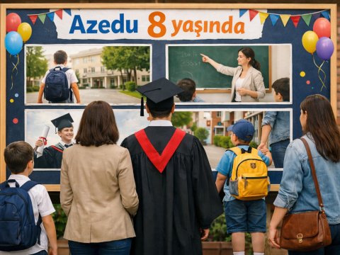 Azərbaycanın bir nömrəli təhsil portalı 8 YAŞINDA&nbsp;