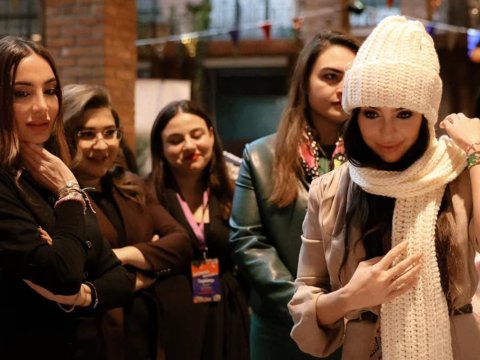 Prezidentin ailə üzvləri&nbsp;festivalda - FOTOLAR