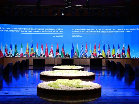 Prezident nazirlərin iclasında iştirak edir - FOTOLAR