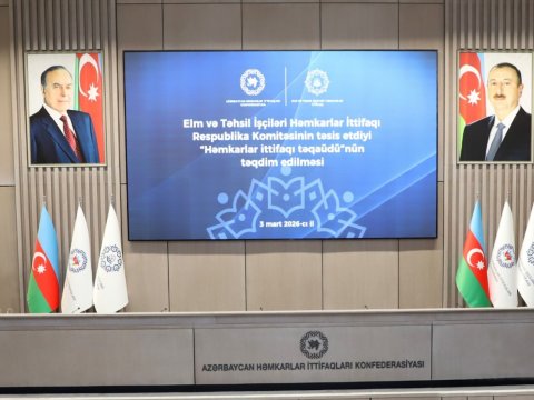 250 tələbəyə &ldquo;Həmkarlar ittifaqı təqaüdü&rdquo; təqdim olunub -&nbsp;FOTOLAR