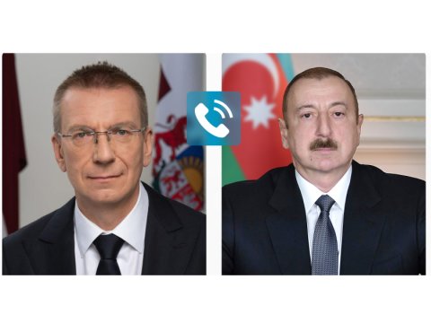 İlham Əliyev həmkarına təşəkkür etdi