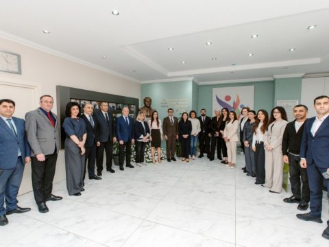 Leyla Əliyeva Bakı Beynəlxalq Multikulturalizm Mərkəzində