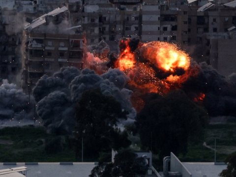 Beyrut belə bombalandı - ANBAAN GÖRÜNTÜLƏR