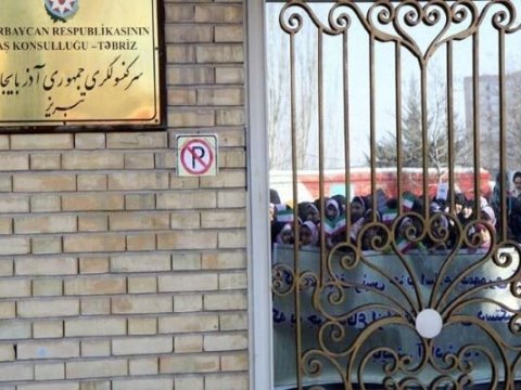Təbrizdəki Baş Konsulluq tam tərkibdə təxliyə olunub