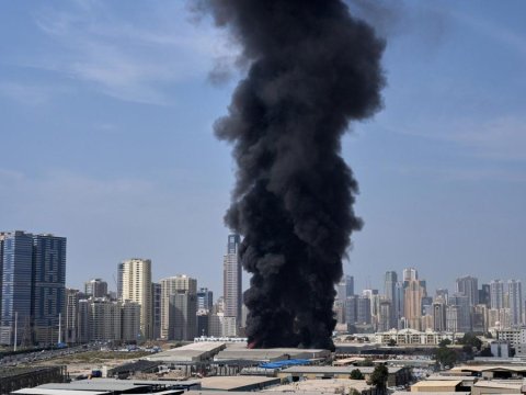 Dubay aeroportu vuruldu - təyyarələr eniş edə bilmir