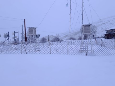 Naxçıvanda yağan qarın hündürlüyü 1 metri keçdi