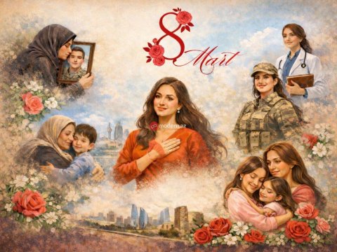 Bütün Azərbaycan xanımlarına TƏBRİK