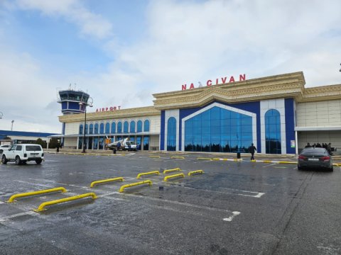 Naxçıvan aeroportunun fəaliyyəti bərpa edildi
