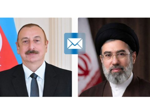 İlham Əliyev Müctəba Xameneyini TƏBRİK ETDİ