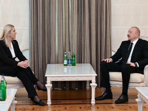 İlham Əliyev görüş keçirdi&nbsp;- FOTO