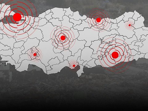 Türkiyə yenidən silkələndi - 5.5 bal