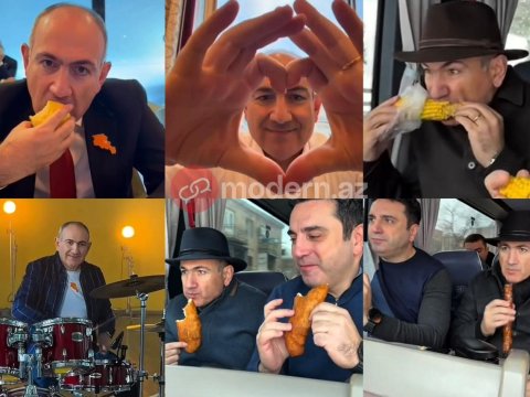 Paşinyanın "dəcəllikləri" -&nbsp;VİDEO