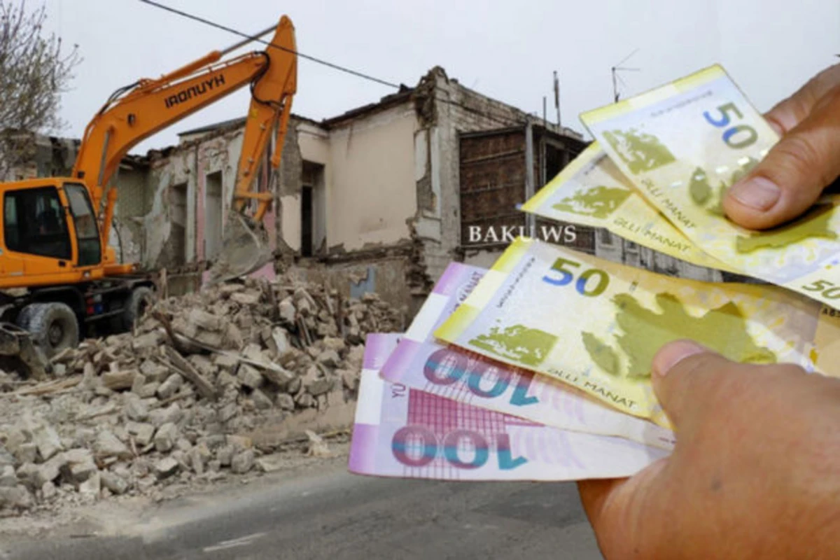 Sökülən evlərə görə kompensasiya sahəyə görə hesablanmasın! - TƏKLİF&nbsp;
