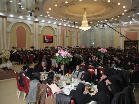 Ağalar Vəliyev Xaçmazda iftar təşkil etdi - FOTO