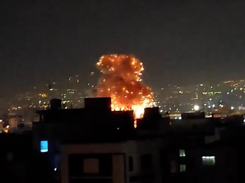 İsrail yenidən Tehranı bombaladı