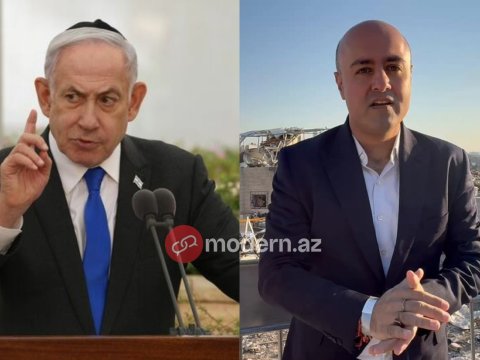 Jurnalist saxlanıldı - NETANYAHUNUN YERİNİ GÖSTƏRİBMİŞ