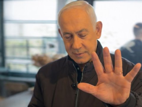 Netanyahu yoxa çıxmadığını bu video ilə sübut etdi