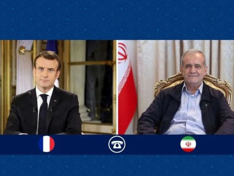 Pezeşkian Makronla danışıqlar apardı