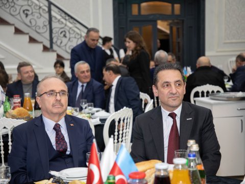 MÜSİAD Azərbaycan İsmayıllıda iftar süfrəsi təşkil edib - FOTOLAR