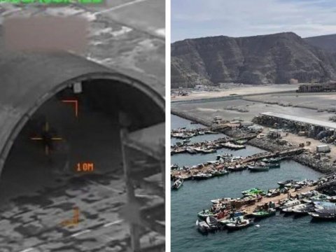 ABŞ Hörmüz boğazındakı mövqelərə&nbsp;2 tonluq bombalar atıb