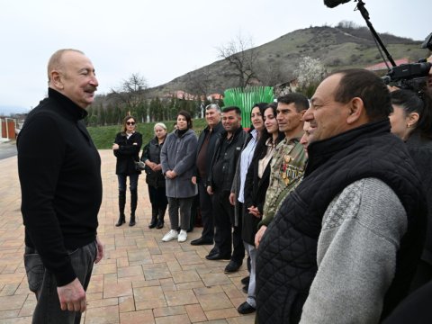 Mən 6 ildir&nbsp;Novruz bayramını Qarabağda qeyd edirəm - İlham Əliyev