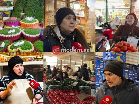 Bayram süfrəsi 300 manata başa gəlir -&nbsp;REPORTAJ (VİDEO)