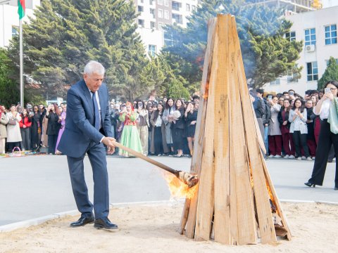 Bakı Mühəndislik Universitetində&nbsp;Novruz şənliyi&nbsp;- FOTO