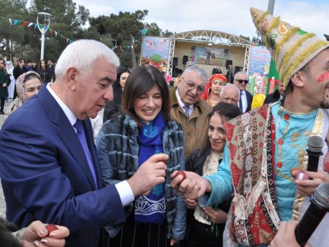 Pirallahıda Novruz bayramı qeyd edildi&nbsp;- FOTOLAR