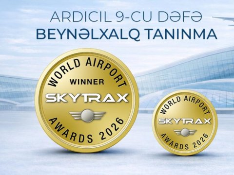 Heydər Əliyev aeroportundan qlobal reytinqdə növbəti uğur