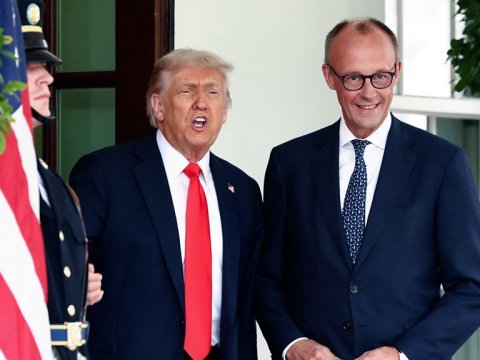 Kansler Trampla nə danışdı?