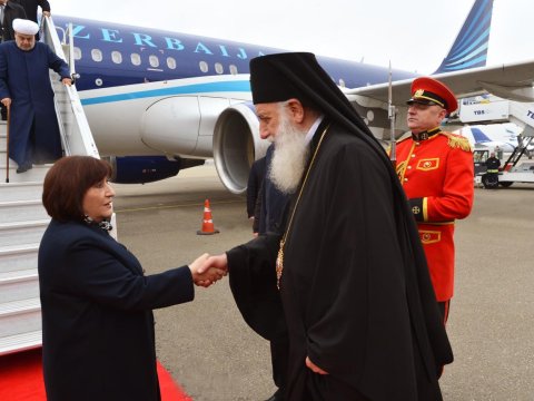 Sahibə Qafarovanın başçılıq etdiyi nümayəndə heyəti Tbilisiyə GETDİ