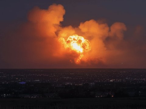 Rusiyanın ən böyük neft limanı&nbsp;vuruldu