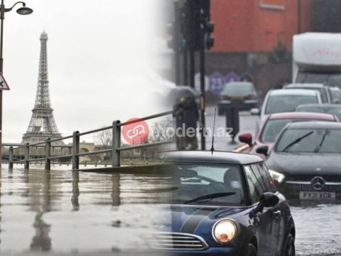 Ekstremal yağıntılar: London və Paris belə tab gətirmir - ARAŞDIRMA
