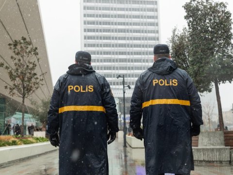Polis&nbsp;763 çağırışa gedib - FOTOLAR
