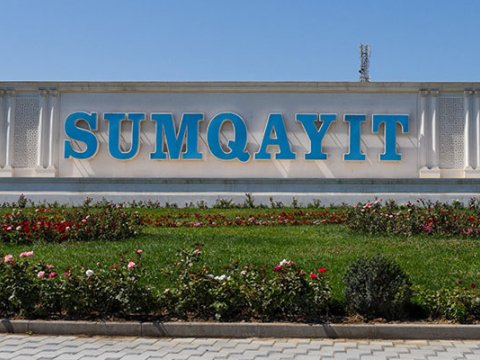 İntensiv yağışlar Sumqayıtı işıqsız qoydu