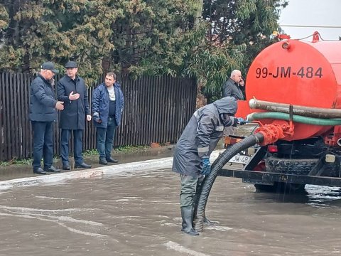 İcra başçıları subasma ərazilərə gəldilər - FOTOLAR