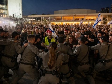 İsraildə etirazlar - Müharibəni dayandırın