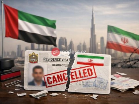 BƏƏ İran vətəndaşları üçün yaşayış icazələrini LƏĞV ETDİ