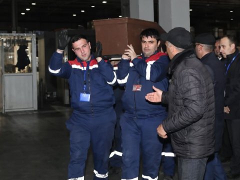 Rasim Balayevin cənazəsi Bakıya gətirildi