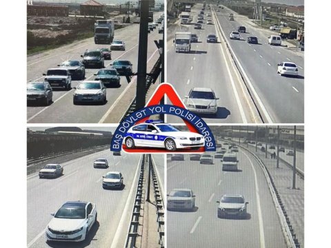 Magistral yollarda avtomobillərin hərəkəti intensivləşib