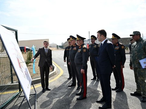 Ordumuzun&nbsp;yeni hərbi obyektləri istifadəyə verildi - FOTOLAR