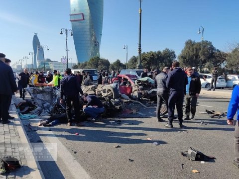 Bayram günlərində yollarda baş vermiş qəzaların SAYI